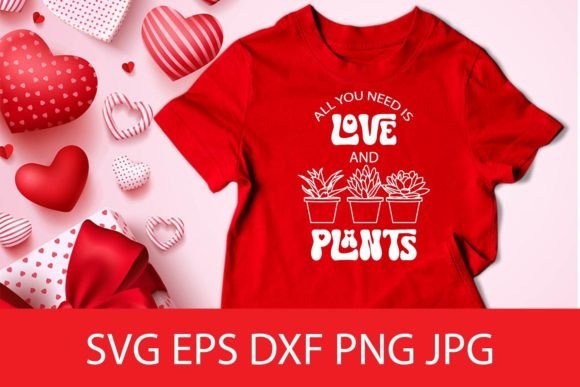 All You Need is Love and Plants SVG Review