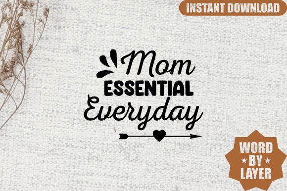 Mom Essential Everyday SVG: A Stitch-Out Review