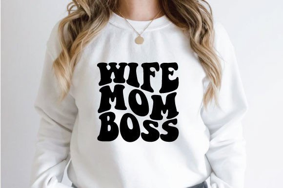 Retro Mother's Day SVG: Wife Mom Boss Review