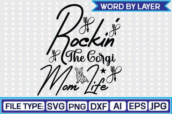 Rockin the Corgi Mom Life SVG: An Embroidery Review