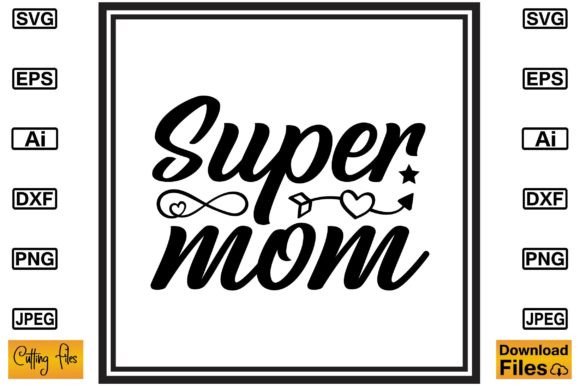 Super Mom Cute SVG: An Embroidery Design Review